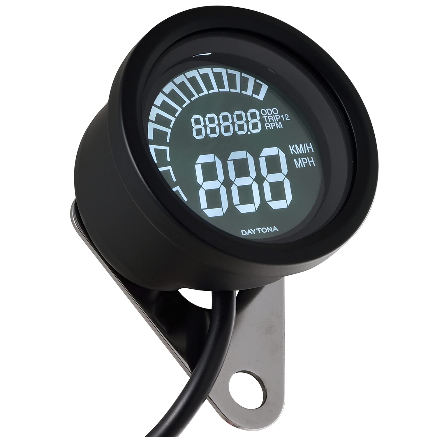 Daytona VELONA Motorcycle Electric Black Body 20000rpm Display 21977 Speedometer/Tachometer 60 399km/h
Daytona VELONA Motorcycle Electric Black Body 20000rpm Display 21977 Speedometer/Tachometer 60 399km/h