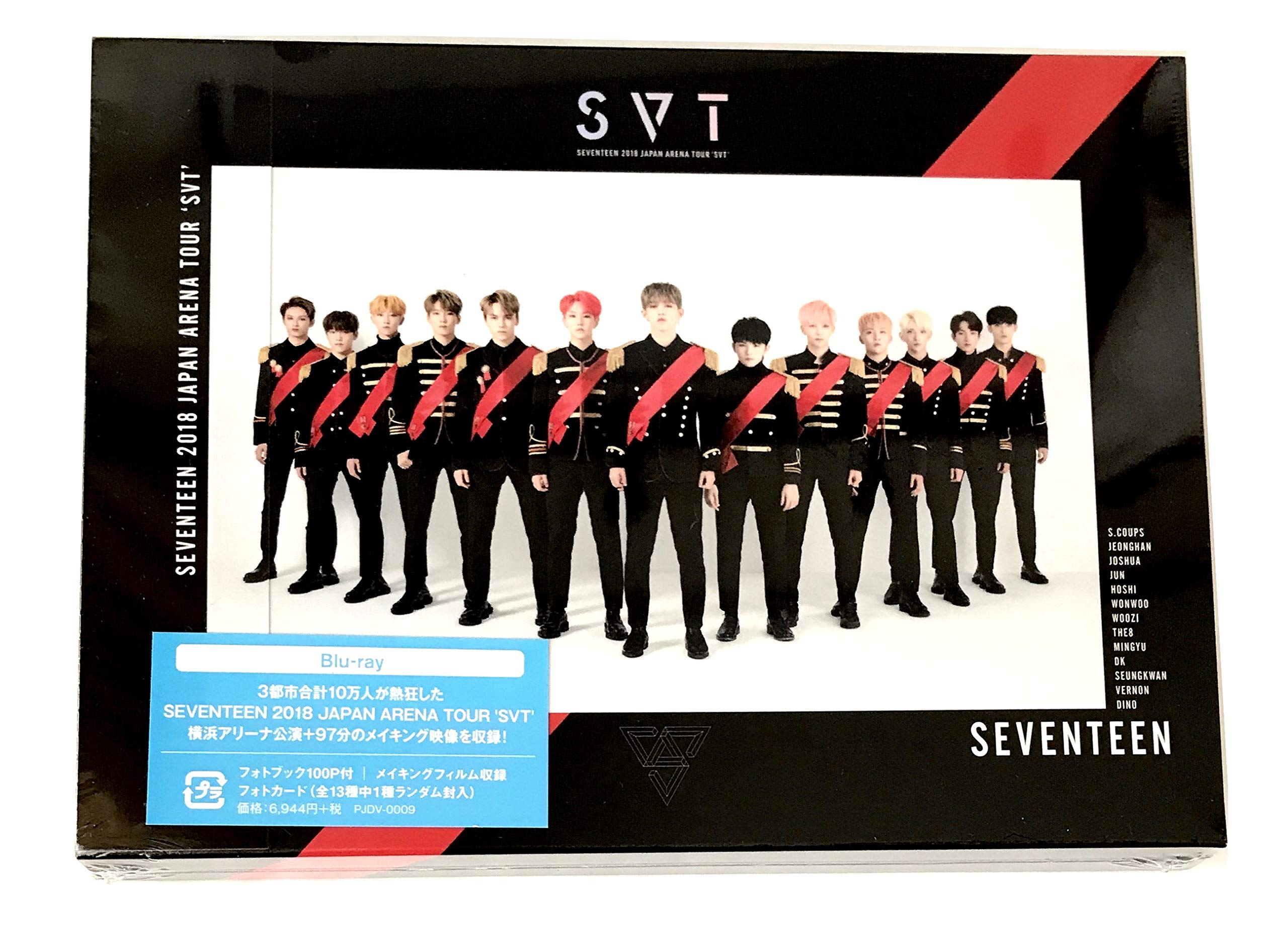 SEVENTEEN 2018 JAPAN ARENA TOUR limited ‘SVT’ (Loppi/HMV edition) (Bluray Disc)
SEVENTEEN 2018 JAPAN ARENA TOUR limited ‘SVT’ (Loppi/HMV edition) (Bluray Disc)