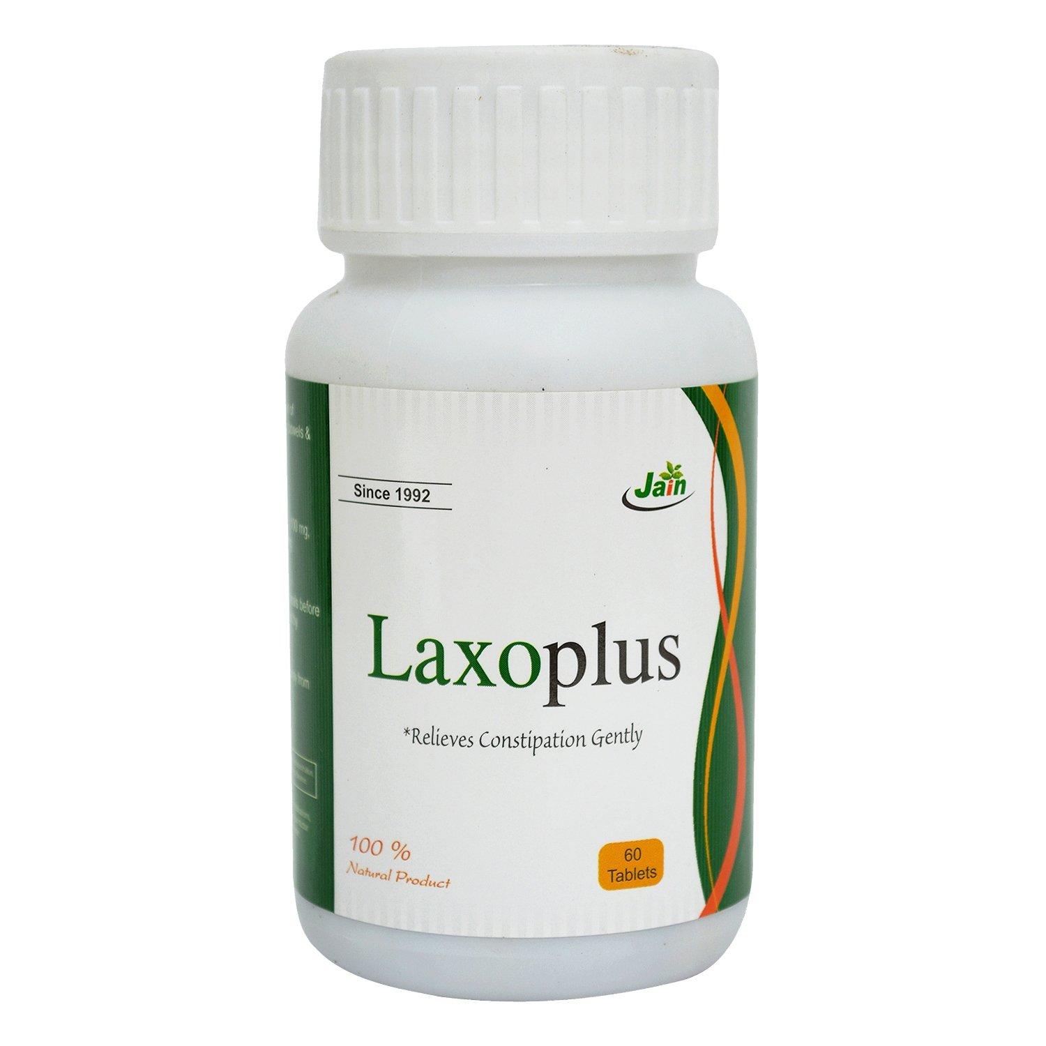 JAIN Laxoplus 500Mg Tablets 60 Count Grey Pack Herbal Digestive Support for Healthy Bowels
JAIN Laxoplus 500Mg Tablets 60 Count Grey Pack Herbal Digestive Support for Healthy Bowels