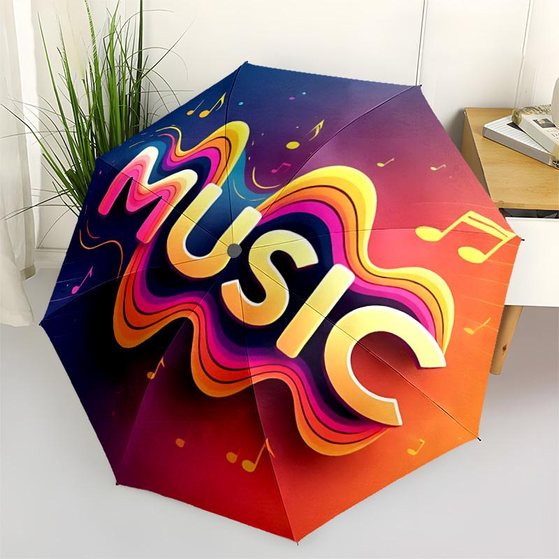 1pc Music Notes Umbrella Portable Folding Umbrella Durable Iron Frame, Suitable for All Seasons Home Travel Outdoor yy260319065
1pc Music Notes Umbrella Portable Folding Umbrella Durable Iron Frame, Suitable for All Seasons Home Travel Outdoor yy260319065