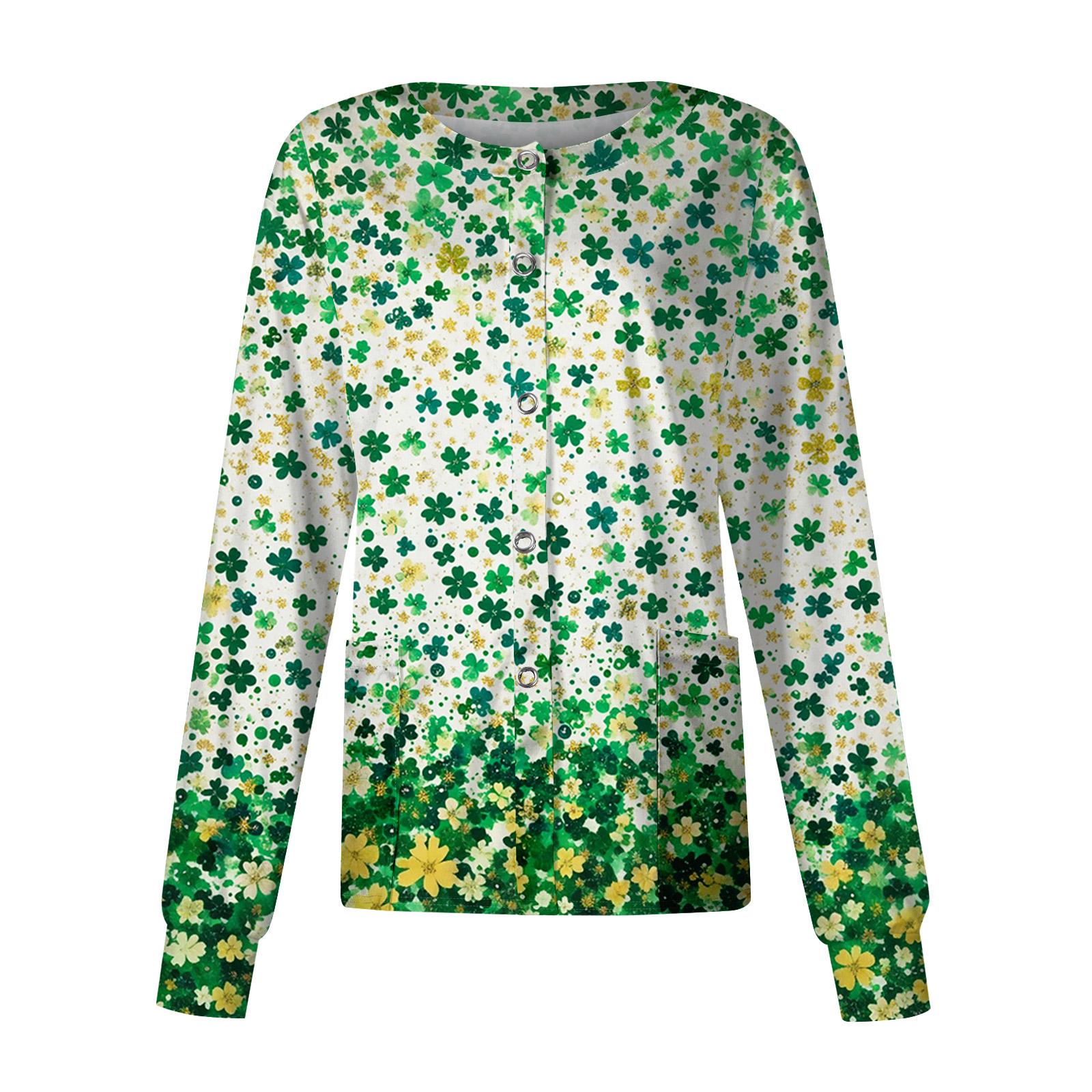 Women s Casual Long Sleeve Single Breasted Printed Dry- Top M
Women s Casual Long Sleeve Single Breasted Printed Dry- Top M