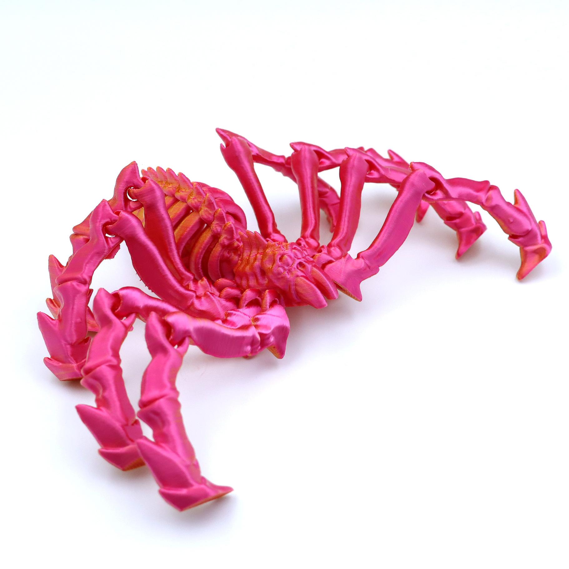 Printed 3D Spider Figures Realistic-Looking Animal Model Movable Retractable Joint Toy Christmas Children S Gift Home Desktop Decoration 12cm
Printed 3D Spider Figures Realistic-Looking Animal Model Movable Retractable Joint Toy Christmas Children S Gift Home Desktop Decoration 12cm