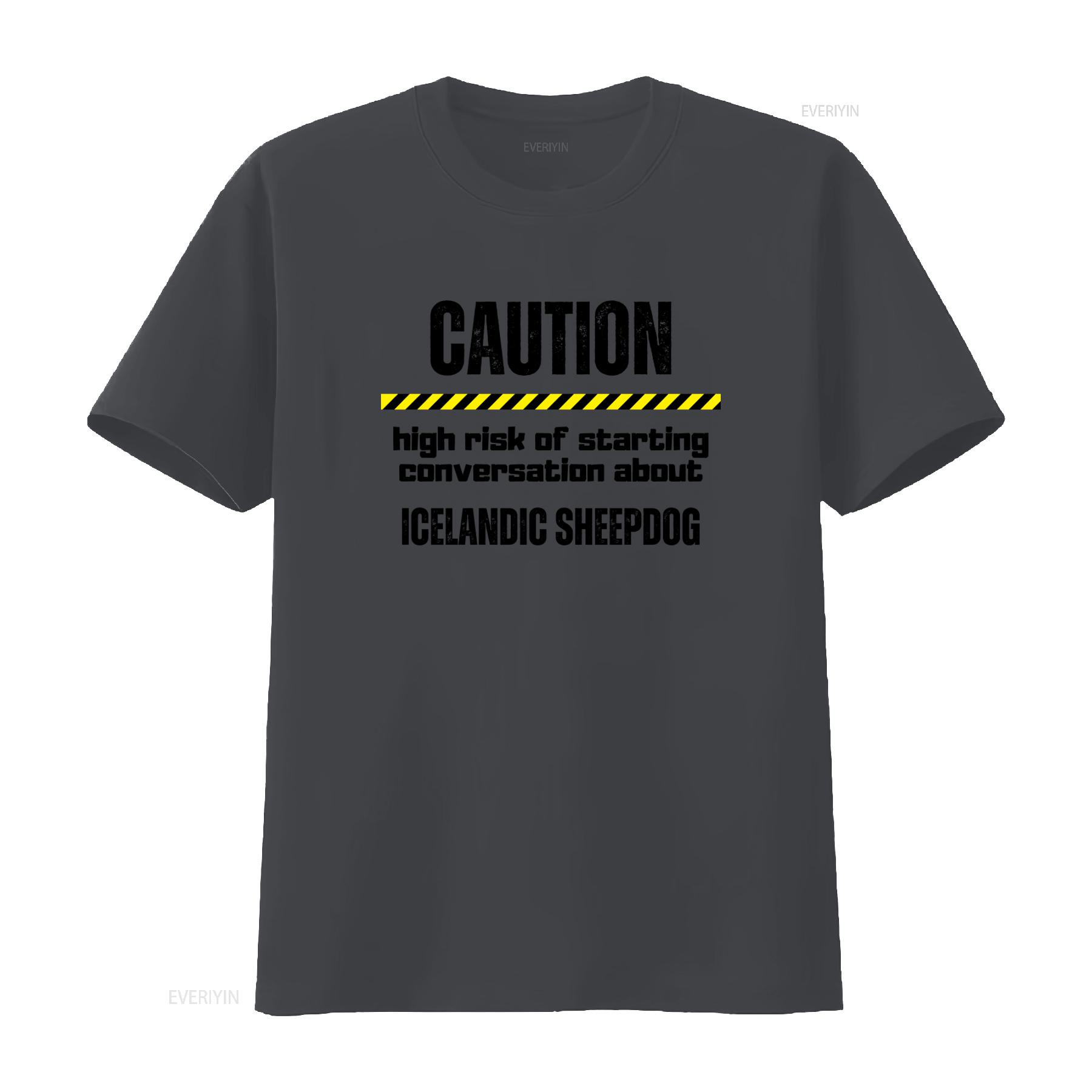 Icelandic Sheepdog T Shirt Caution High Risk of Starting Conversation For Dog Breed Owner vintage Washed Breathable streetwear 4XL
Icelandic Sheepdog T Shirt Caution High Risk of Starting Conversation For Dog Breed Owner vintage Washed Breathable streetwear 4XL