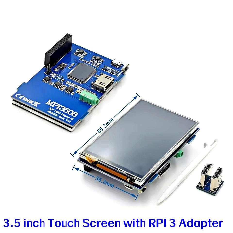 3,5-дюймовий РК-дисплейний модуль для Raspberry Pi 3,5” Сенсорний екран 320×480 TFT-дисплей із сенсорним стилусом для Raspberry Pi 3/4 Model B
3,5-дюймовий РК-дисплейний модуль для Raspberry Pi 3,5” Сенсорний екран 320×480 TFT-дисплей із сенсорним стилусом для Raspberry Pi 3/4 Model B