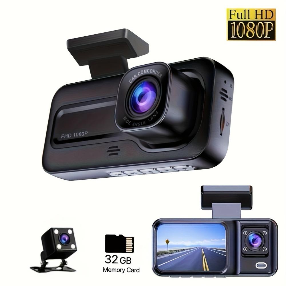 3 Lens Camara Para auto, Car dashcam 1080P Front | 480P Interior & Rear Cams Dashcam, Car Accessories | Car DVR | Video Recorder 32G чорний
3 Lens Camara Para auto, Car dashcam 1080P Front | 480P Interior & Rear Cams Dashcam, Car Accessories | Car DVR | Video Recorder 32G чорний