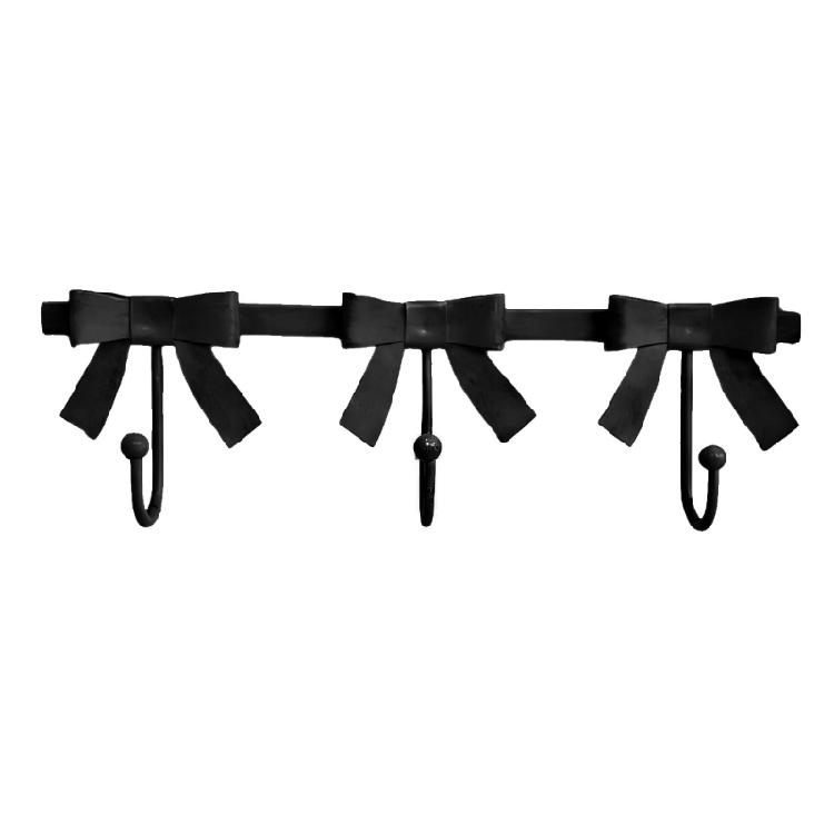 Bowknot Decoration Hook For Wall Mounting Sturdy Iron Builds Suitable For Coat Bags And Towels чорний
Bowknot Decoration Hook For Wall Mounting Sturdy Iron Builds Suitable For Coat Bags And Towels чорний