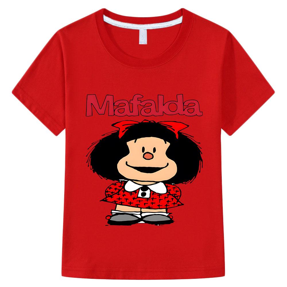 Mafalda Print Kids T-shirt Kawaii Cartoon Clothes Girls Boys Short Sleeve Graphic Manga T Shirt Summer Children s Clothing 100 червоний
Mafalda Print Kids T-shirt Kawaii Cartoon Clothes Girls Boys Short Sleeve Graphic Manga T Shirt Summer Children s Clothing 100 червоний