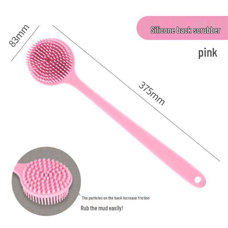 Easy Reach Double-Sided Shower Brush - Long Handle, Soft Bristles for Back Scrubbing and Exfoliating, No Assistance Needed.
Easy Reach Double-Sided Shower Brush - Long Handle, Soft Bristles for Back Scrubbing and Exfoliating, No Assistance Needed.
