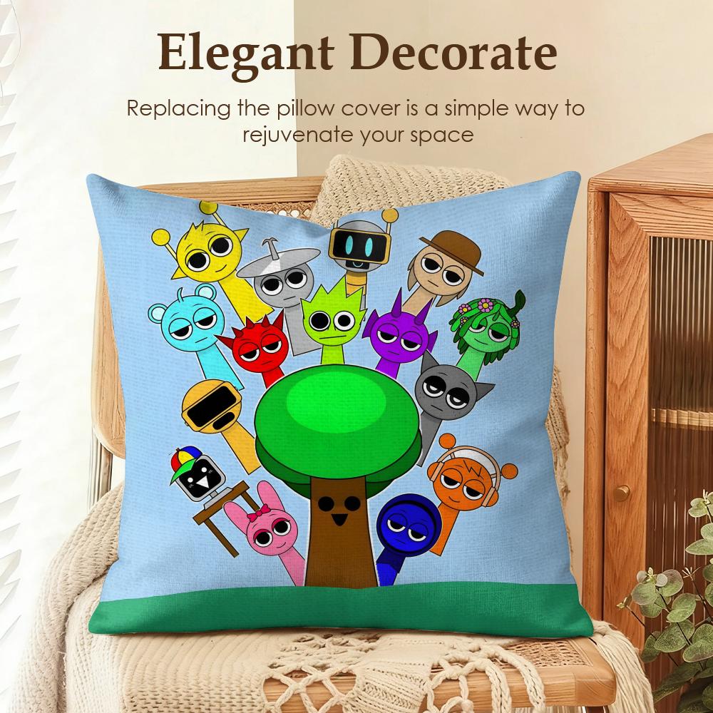 Game SSprunki Cushion Cover Natural Linen Organic Fabric DoubleSided Printing Sofa Home Decor Gift Pillow Case 30x30cm
Game SSprunki Cushion Cover Natural Linen Organic Fabric DoubleSided Printing Sofa Home Decor Gift Pillow Case 30x30cm