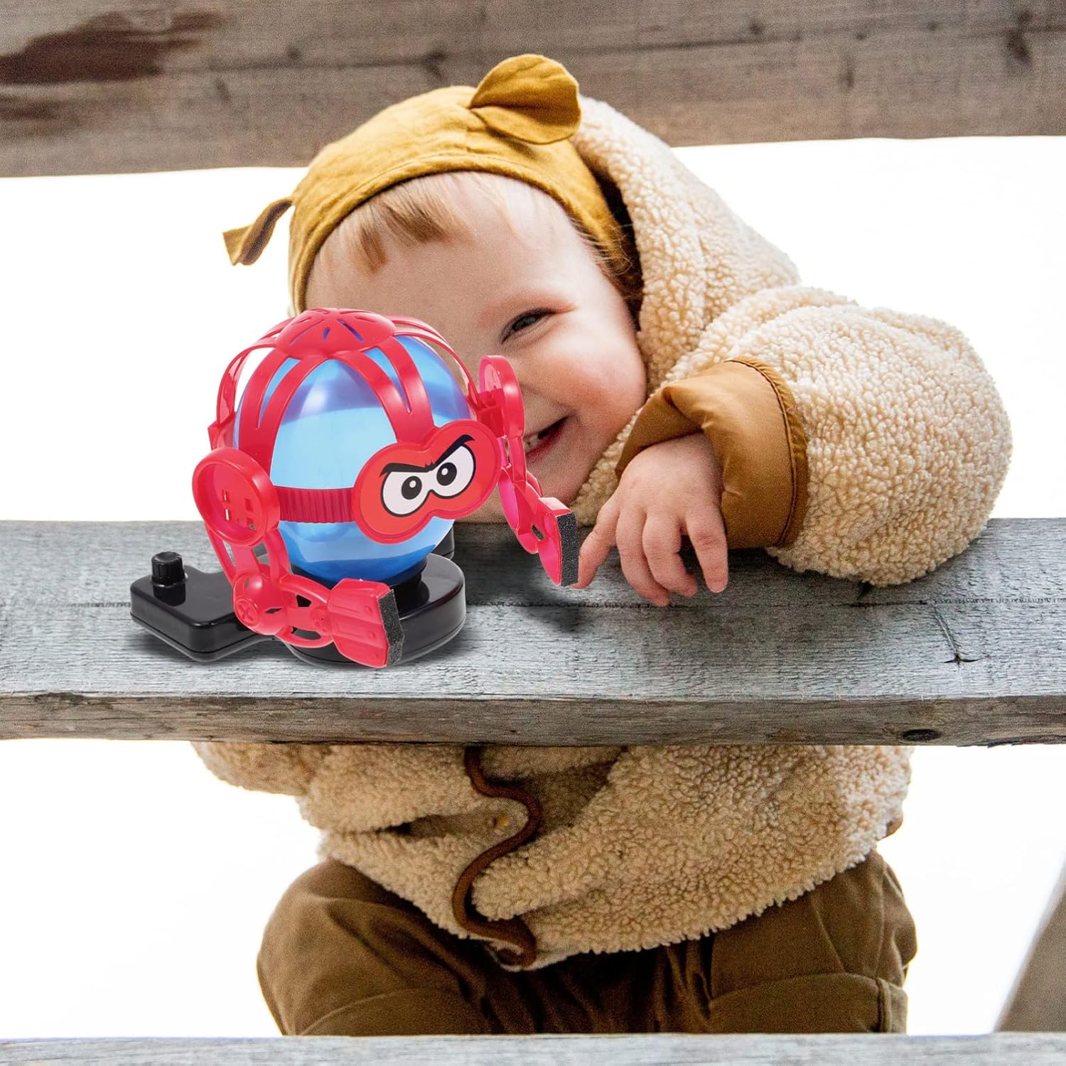 Toyvian Balloon Puncher - Battling Robot with Balloon Body for Interactive Family Game
Toyvian Balloon Puncher - Battling Robot with Balloon Body for Interactive Family Game