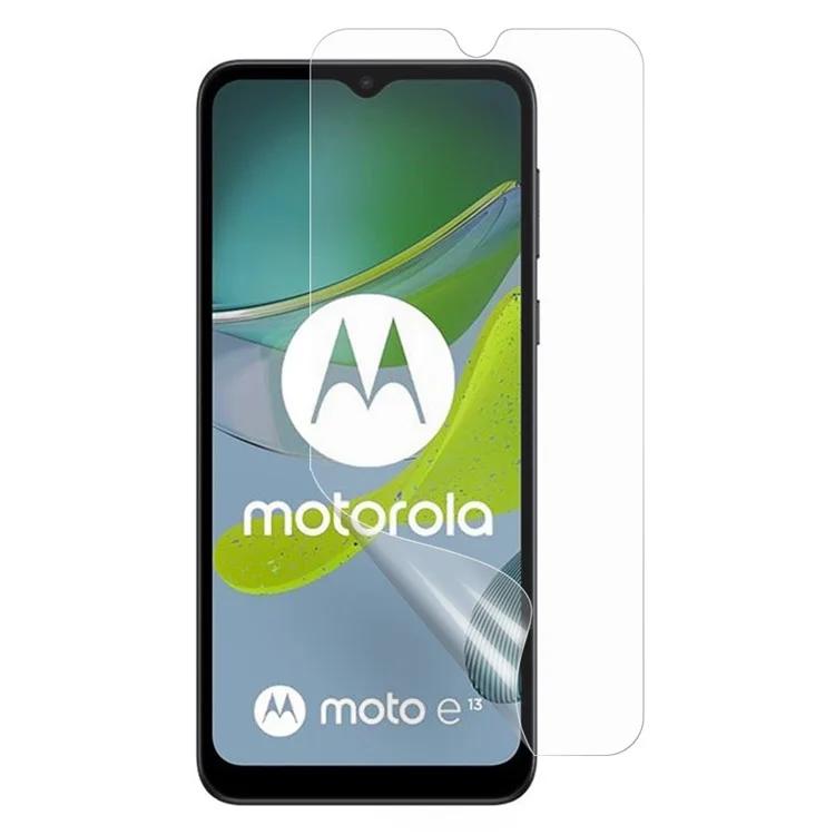 Для Motorola Moto E13 4G Мягкая защитная пленка для экрана из ПЭТ Ультрапрозрачная устойчивая к царапинам пленка для экрана телефона
Для Motorola Moto E13 4G Мягкая защитная пленка для экрана из ПЭТ Ультрапрозрачная устойчивая к царапинам пленка для экрана телефона