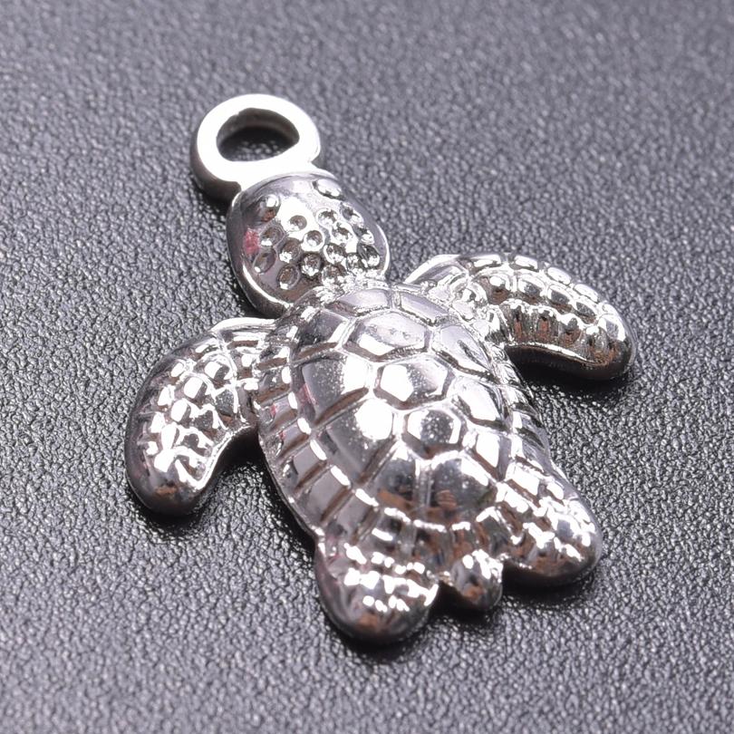 10pcs/Lot Silver Color DIY Fashion Marine Animal Charm Starfish Shell Turtle Stainless Steel Pendant For Jewelry Making Supplies
10pcs/Lot Silver Color DIY Fashion Marine Animal Charm Starfish Shell Turtle Stainless Steel Pendant For Jewelry Making Supplies