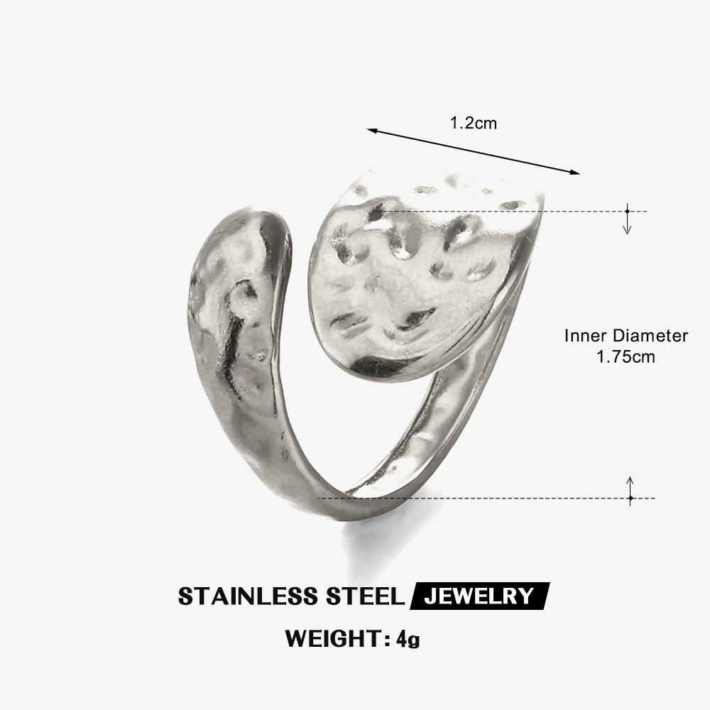 Stainless Steel Gold Color Minimalist Open Rings for Women Vintage Punk Irregular Geometric Birthday Party Zircon Gifts Open
Stainless Steel Gold Color Minimalist Open Rings for Women Vintage Punk Irregular Geometric Birthday Party Zircon Gifts Open