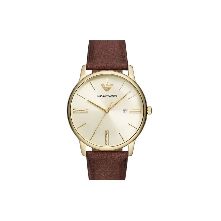 Emporio Armani Quartz Watch Leather Strap 42Mm Gold Dial 50M Water Resistant Men watches AR11610-CLG Gold Dial
Emporio Armani Quartz Watch Leather Strap 42Mm Gold Dial 50M Water Resistant Men watches AR11610-CLG Gold Dial