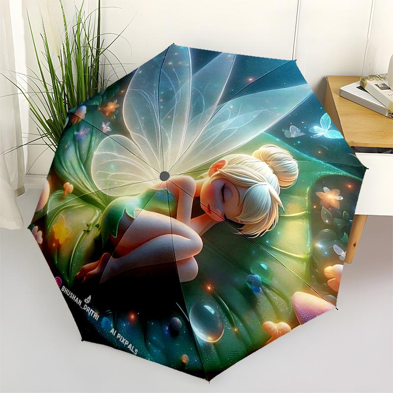 Tinker bell Themed Travel Umbrella-8 Ribs Automatic Opening and Closing, Portable Folding Design, Compact and Stylish Umbrella
Tinker bell Themed Travel Umbrella-8 Ribs Automatic Opening and Closing, Portable Folding Design, Compact and Stylish Umbrella