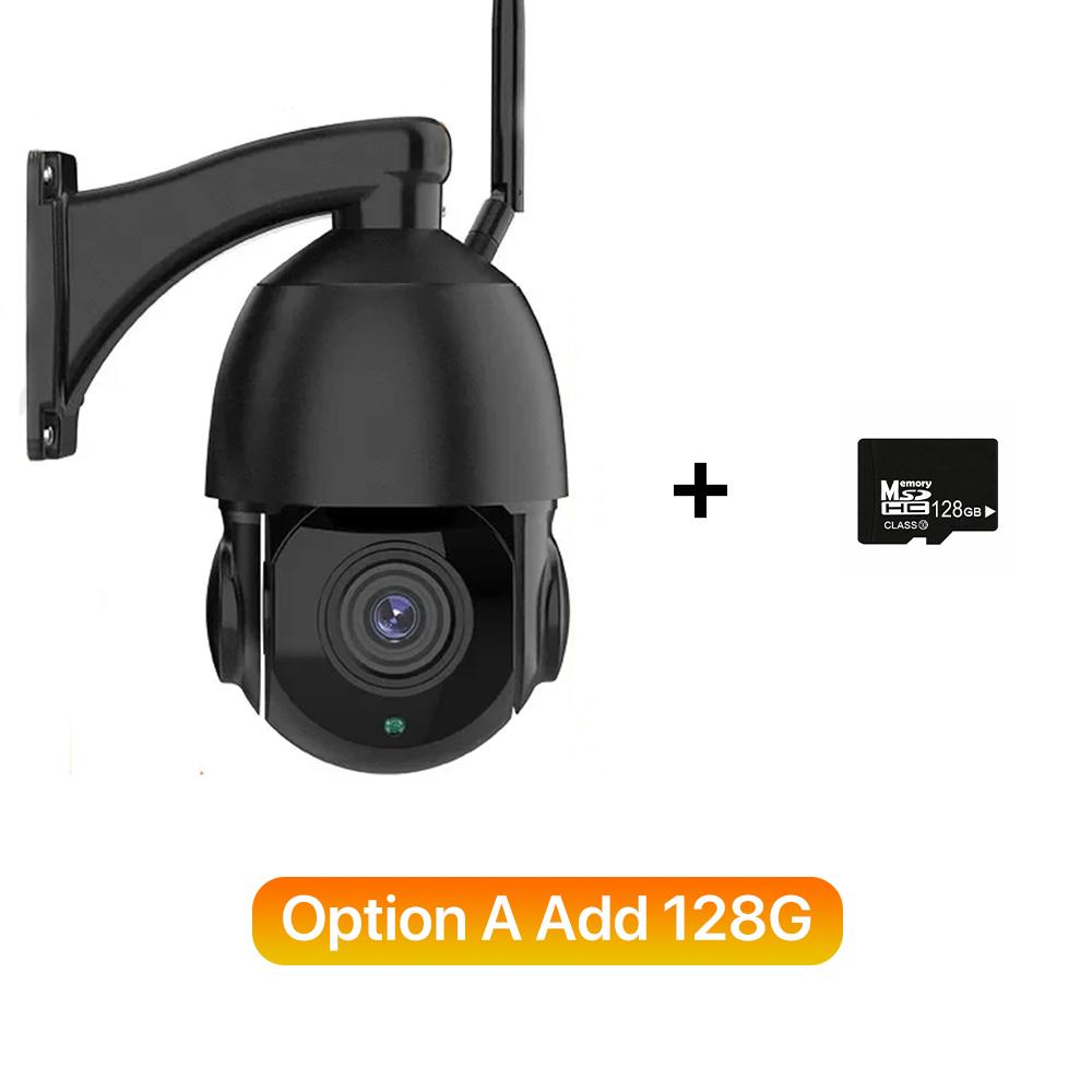 4K 8MP HD Outdoor IP WIFI 30X Zoom PTZ Speed Dome Camera AI Tracking IP66 Waterproof Surveillance 2-Way Audio iCSee Option A Add 128G білий
4K 8MP HD Outdoor IP WIFI 30X Zoom PTZ Speed Dome Camera AI Tracking IP66 Waterproof Surveillance 2-Way Audio iCSee Option A Add 128G білий