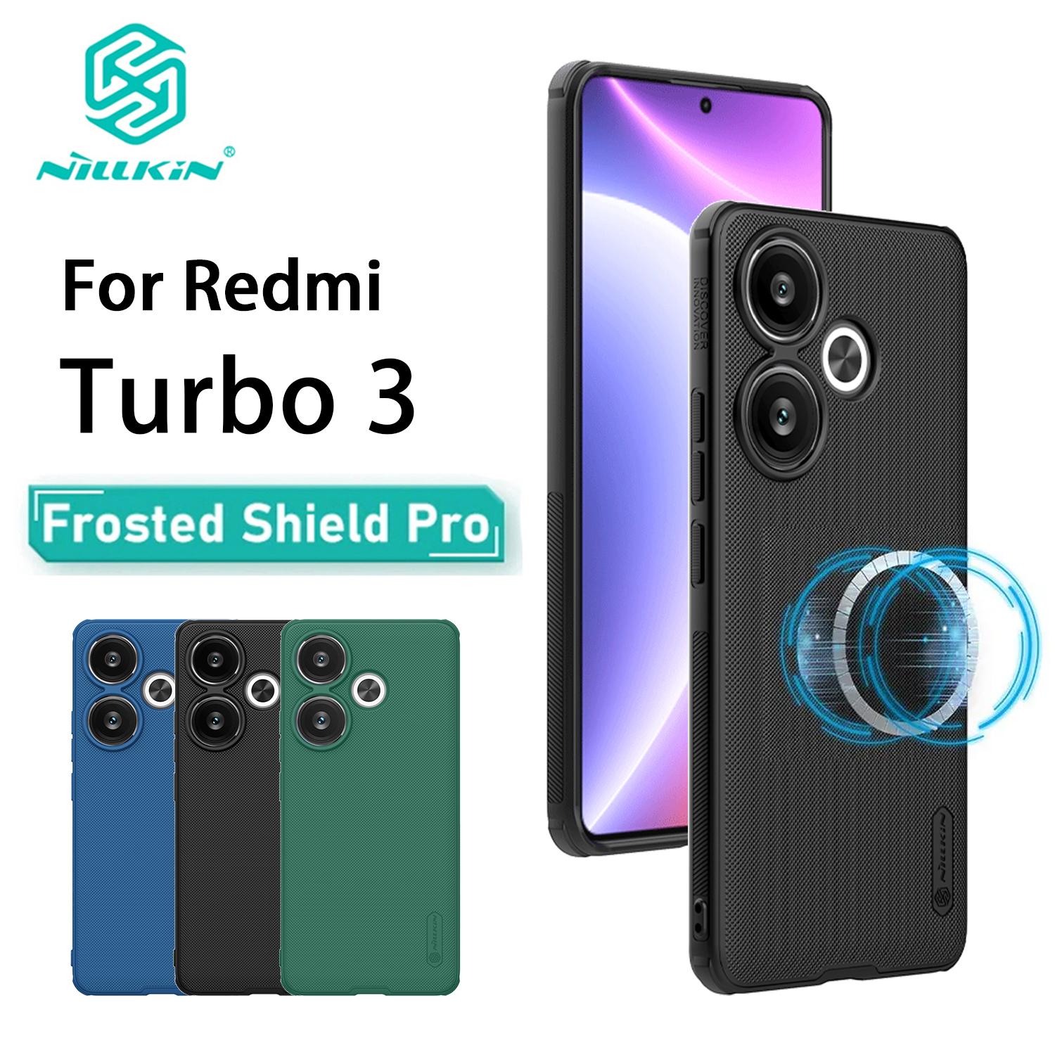 Чехол для телефона Xiaomi Redmi Turbo 3 Nillkin Super Frosted Shield Pro, магнитный жесткий ПК + корпус из ТПУ, противоударная задняя крышка No Magnetic Black
Чехол для телефона Xiaomi Redmi Turbo 3 Nillkin Super Frosted Shield Pro, магнитный жесткий ПК + корпус из ТПУ, противоударная задняя крышка No Magnetic Black