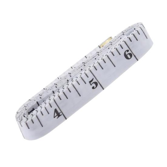 1/2 шт. 1,5 м/60 дюймов Двусторонняя рулетка Мини Мягкая измерительная лента Портативная Портной Шитье Ткань Потеря веса Измерительная лента для тела Гибкая 1pc