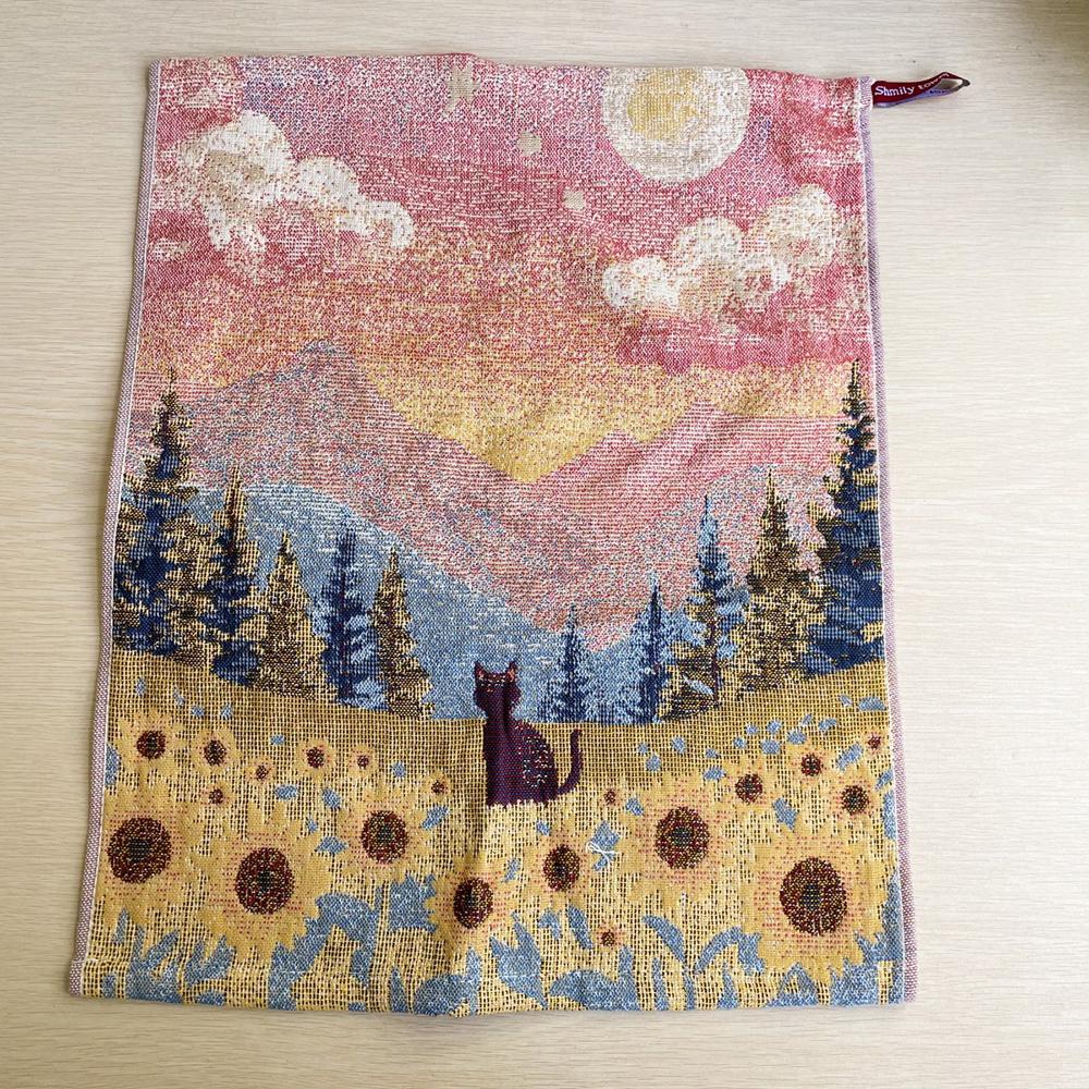 4 Layer Pure Cotton Kitchen Hand Towel American Country Cat Design Natural Scenery Absorbent Quick Drying Handkerchief
4 Layer Pure Cotton Kitchen Hand Towel American Country Cat Design Natural Scenery Absorbent Quick Drying Handkerchief