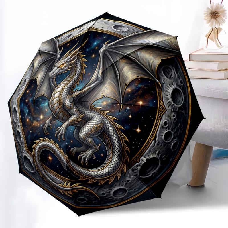 1pc Auto Open-Close 8-Rib Umbrella, Evil Dragon Umbrella, Automatic Umbrella - Durable Gear for Outdoor Adventures
1pc Auto Open-Close 8-Rib Umbrella, Evil Dragon Umbrella, Automatic Umbrella - Durable Gear for Outdoor Adventures