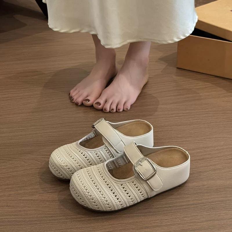 Baotou Half-soled Women s Shoes - New Style, Versatile, Height-increasing Feature 40 бежевий
Baotou Half-soled Women s Shoes - New Style, Versatile, Height-increasing Feature 40 бежевий