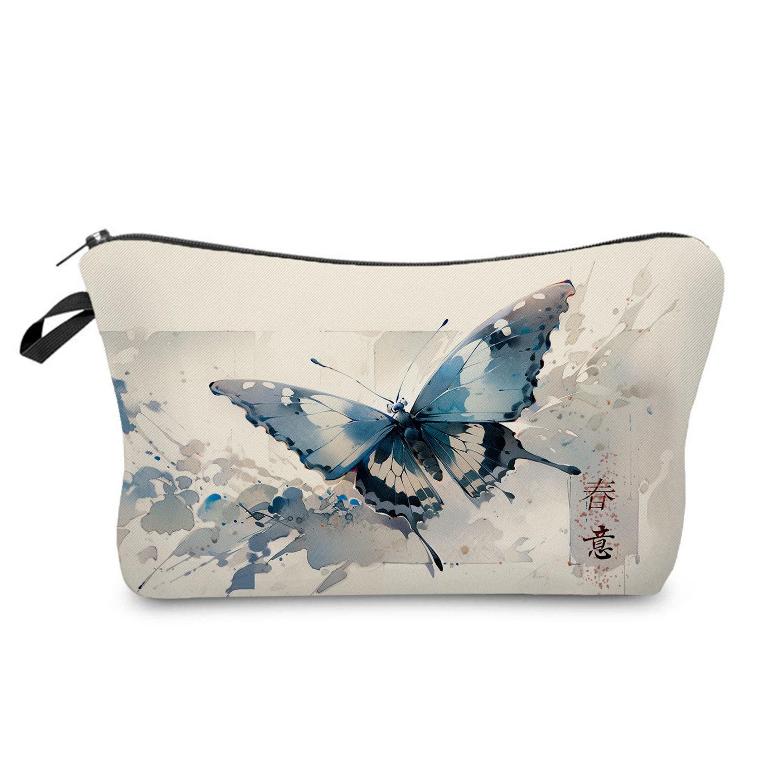 Women Butterfly Print Cosmetic Bag Toiletries Organize Travel Storage Case 6406
Women Butterfly Print Cosmetic Bag Toiletries Organize Travel Storage Case 6406