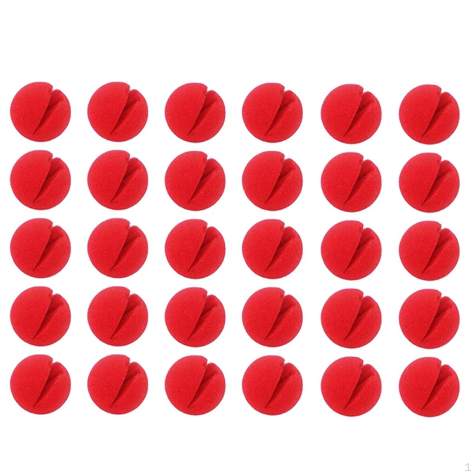 Red Clown Noses for Fun And Festive Costumes 30pcs
Red Clown Noses for Fun And Festive Costumes 30pcs