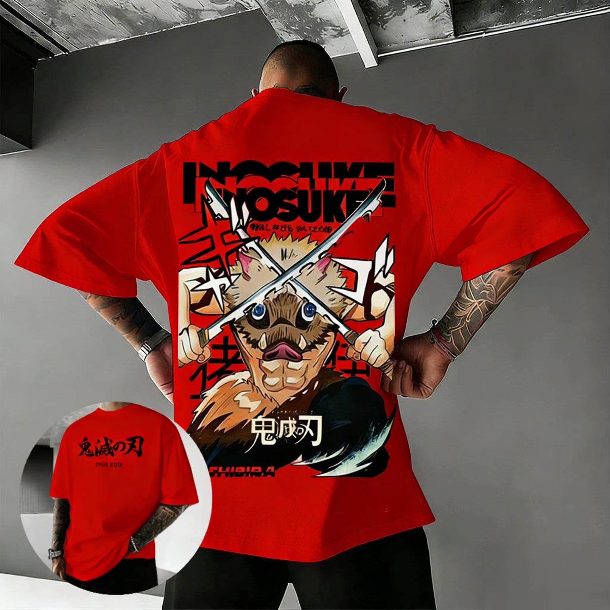 2026 Anime Demon Slayer Hashibira Inosuke T Shirt Summer pure Cotton Unisexs Women Streetwear Casual Trendy Short Sleeve Tops L
2026 Anime Demon Slayer Hashibira Inosuke T Shirt Summer pure Cotton Unisexs Women Streetwear Casual Trendy Short Sleeve Tops L
