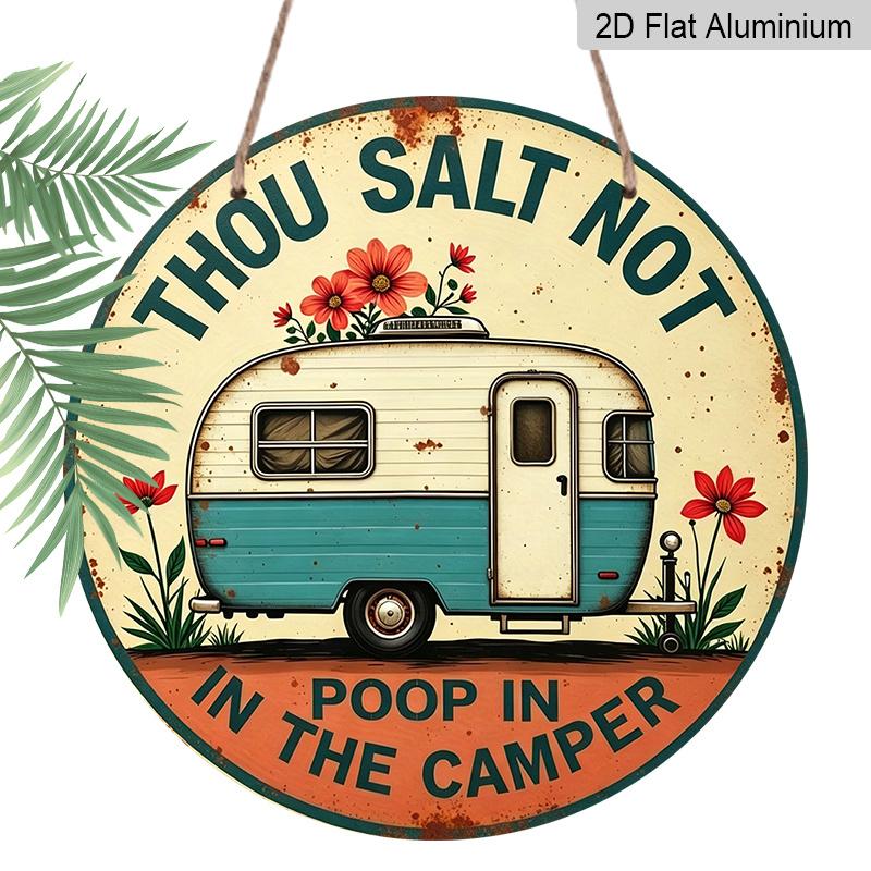 2D Flat Aluminum Retro RV Camping Sign Wall Decoration, Available in Various Sizes and Fun Styles. Suitable for Cafes, Living Rooms, Kitchens, Bars 20*20cm
2D Flat Aluminum Retro RV Camping Sign Wall Decoration, Available in Various Sizes and Fun Styles. Suitable for Cafes, Living Rooms, Kitchens, Bars 20*20cm