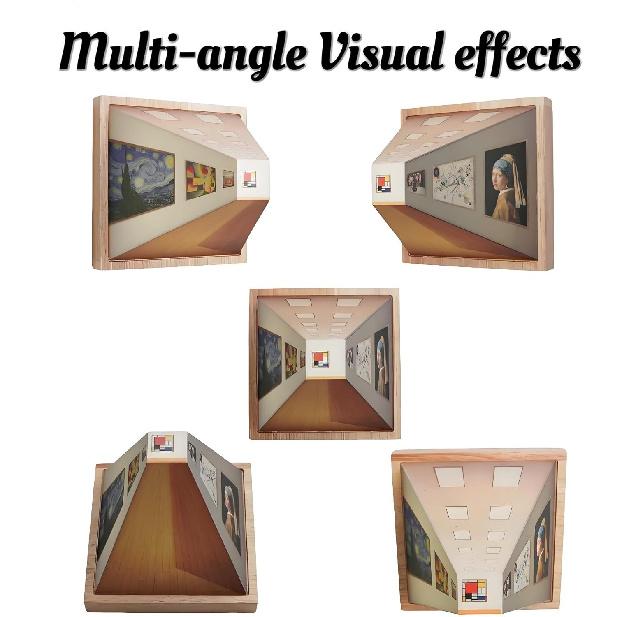 3D Naked Eye Visual Night Light с оптической иллюзией Atmosphere LED Light Colors, 3D Classic Art Design Night Light, 3D Illusion Wall-Mounted Lamp Modern
3D Naked Eye Visual Night Light с оптической иллюзией Atmosphere LED Light Colors, 3D Classic Art Design Night Light, 3D Illusion Wall-Mounted Lamp Modern