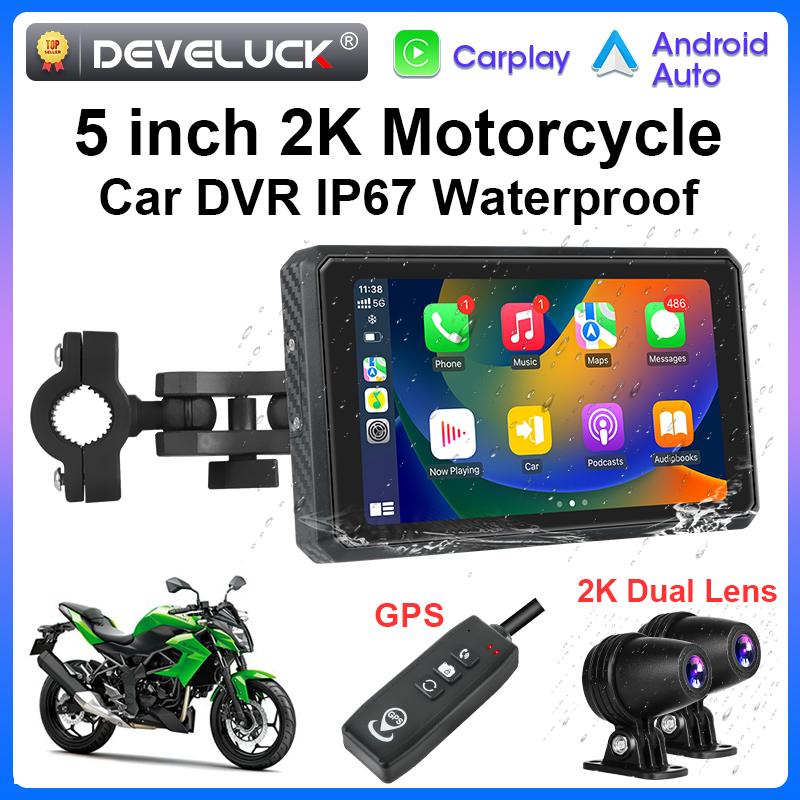 5-дюймовий мотоцикл 2K HD DVR Портативний GPS-навігатор Бездротовий Carplay Android Auto IPX7 Водонепроникний екран Bluetooth Dual Lens Moto None
5-дюймовий мотоцикл 2K HD DVR Портативний GPS-навігатор Бездротовий Carplay Android Auto IPX7 Водонепроникний екран Bluetooth Dual Lens Moto None