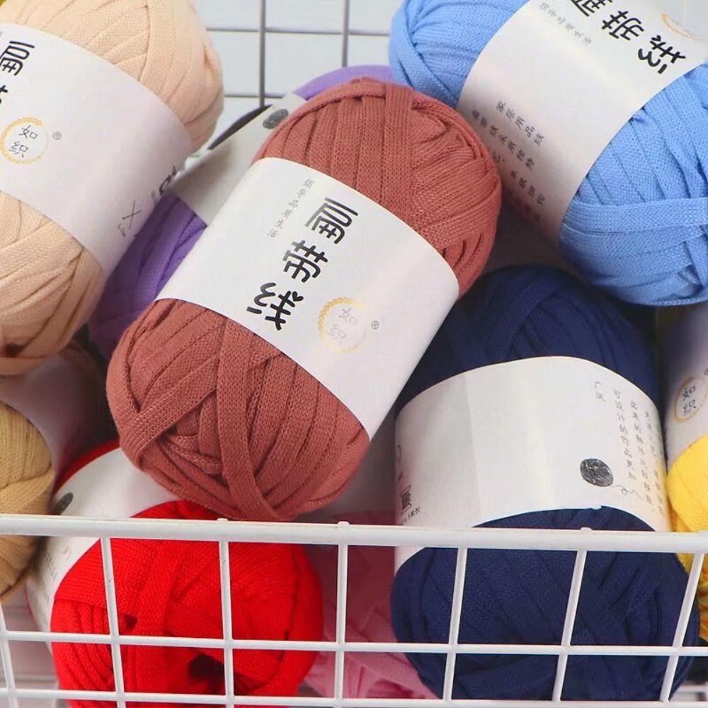 Elastic Knitting Yarn DIY Crochet Carpets Yarn For Carpets Bags Slippers Sandals чёрный
Elastic Knitting Yarn DIY Crochet Carpets Yarn For Carpets Bags Slippers Sandals чёрный
