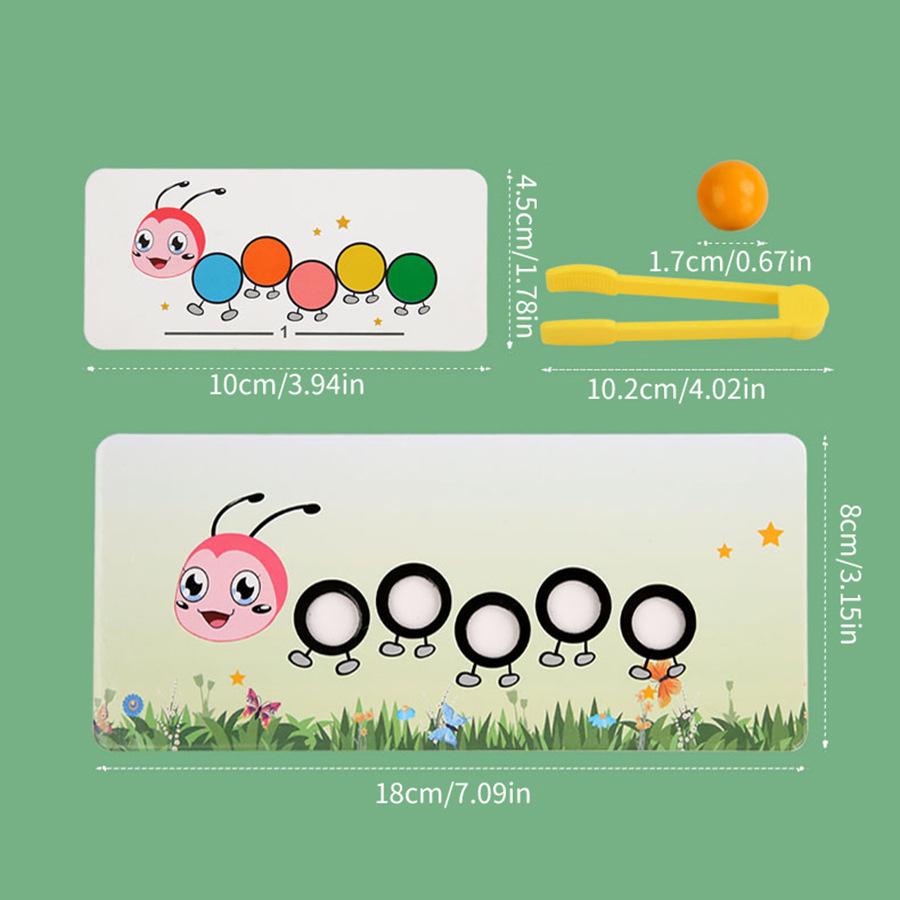 Деревянная игра с бисером «Гусеница» для детей: Улучшает практические навыки, распознавание цветов и раннее обучение
Деревянная игра с бисером «Гусеница» для детей: Улучшает практические навыки, распознавание цветов и раннее обучение