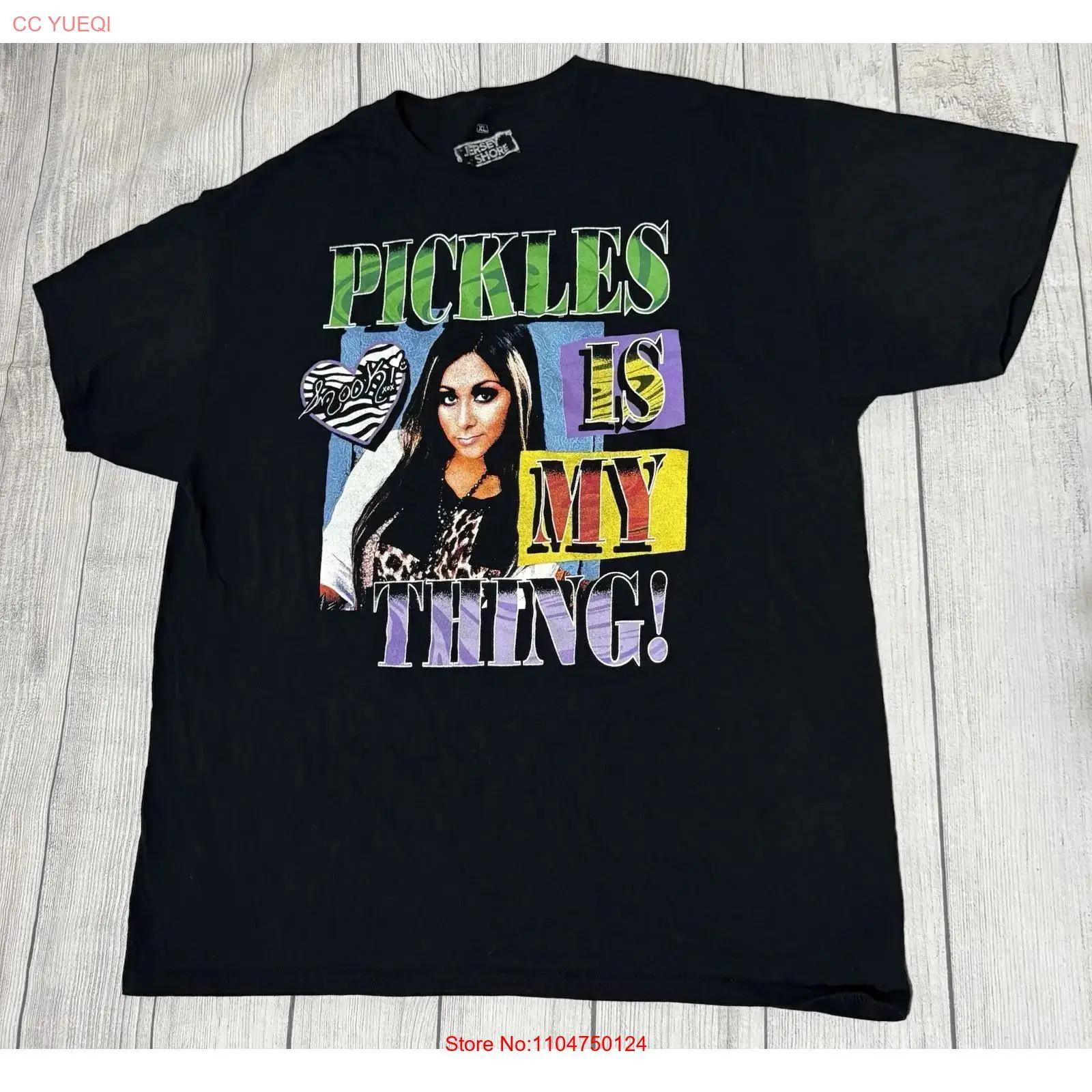 MTV Jersey Shore Snooki s Pickles is My Thing T Shirt Size XL Black vintage Washed Breathable homme Slightly Casual graphic S разноцветный
MTV Jersey Shore Snooki s Pickles is My Thing T Shirt Size XL Black vintage Washed Breathable homme Slightly Casual graphic S разноцветный