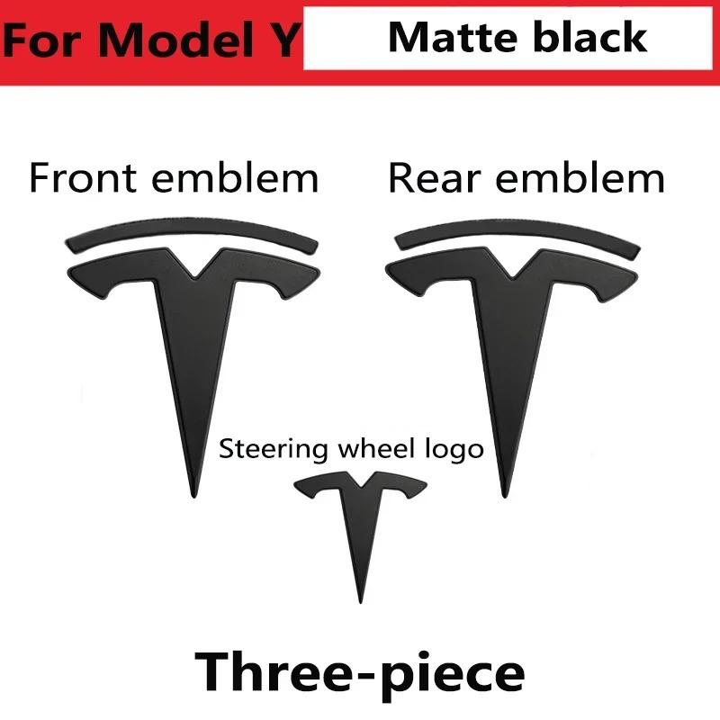 Tesla Model3/Y Emblem Kit - Front/Rear/Steering Wheel Chrome LOGO Modification Accessories Badge 3M Adhesive (OEM Style Mod)
Tesla Model3/Y Emblem Kit - Front/Rear/Steering Wheel Chrome LOGO Modification Accessories Badge 3M Adhesive (OEM Style Mod)