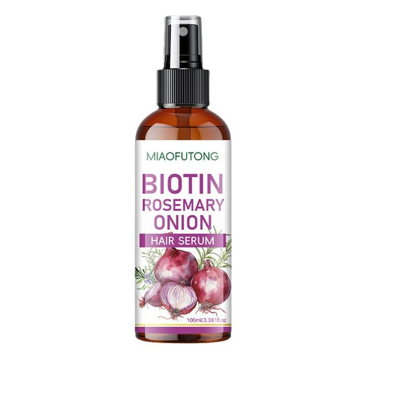 Strengthening Hair Serum Spray with Biotin, Rosemary And Onion Oil - for Damaged, Brittle Hair Breakage And Frizz, Boosts Shine And Scalp Health 100ml
Strengthening Hair Serum Spray with Biotin, Rosemary And Onion Oil - for Damaged, Brittle Hair Breakage And Frizz, Boosts Shine And Scalp Health 100ml