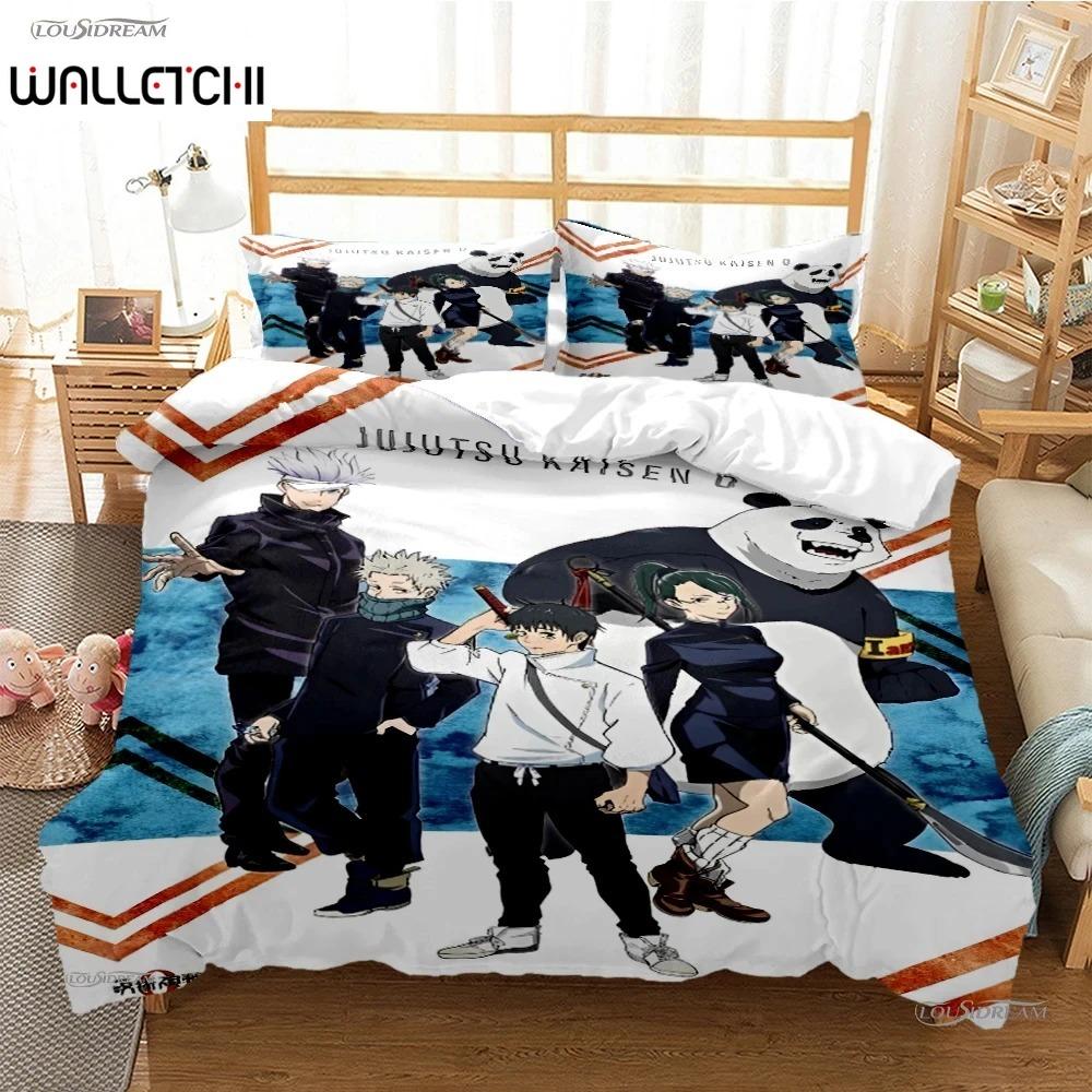 Cartoon Anime Jujutsu Kaisen Duvet Cover Comforter Bedding set Soft Quilt Cover and Pillowcas for Teens SingleDoubleQueenKing 70x133cm 2pcs
Cartoon Anime Jujutsu Kaisen Duvet Cover Comforter Bedding set Soft Quilt Cover and Pillowcas for Teens SingleDoubleQueenKing 70x133cm 2pcs