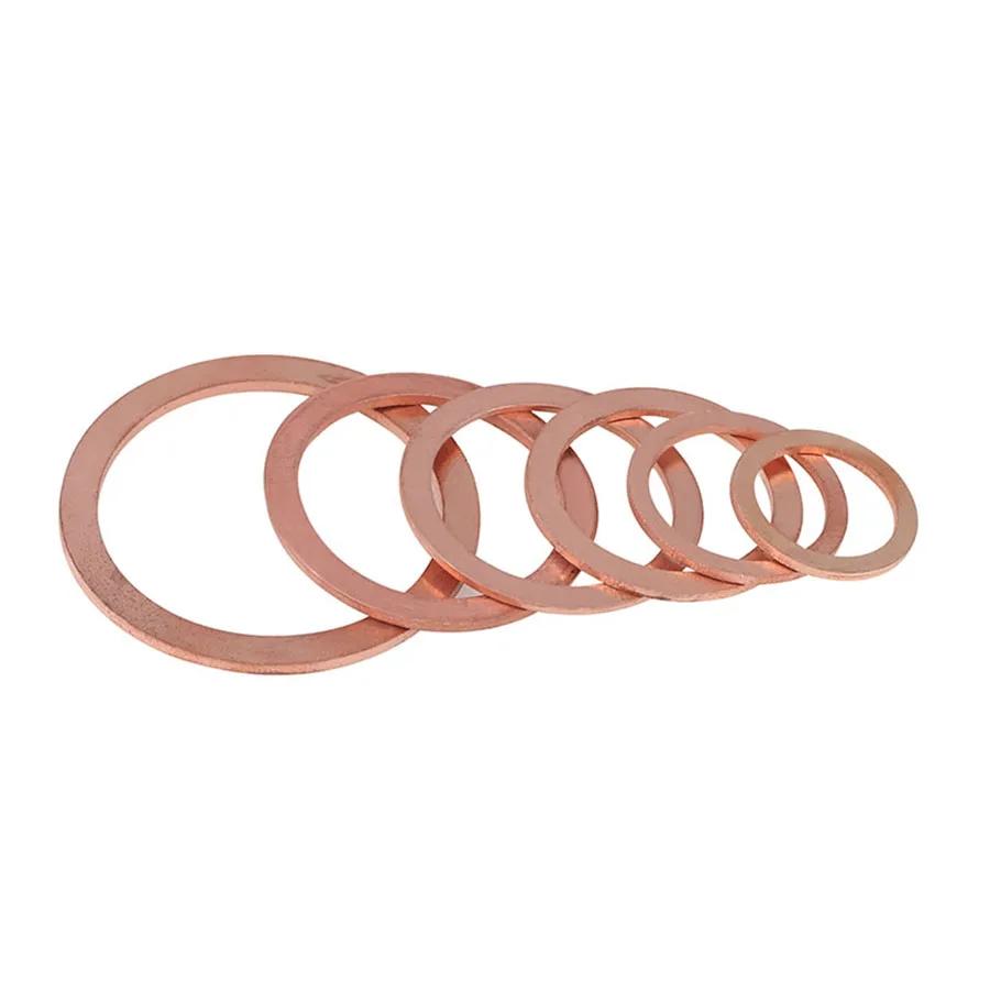 10PCS/Pack 2mm Thickness M4 5 6 7 8 10 12 14 15 16 17 18 20 21 22 24 25 26mm Copper Washer Solid Gasket Sump Plug Oil Seal 6x10x2mm
10PCS/Pack 2mm Thickness M4 5 6 7 8 10 12 14 15 16 17 18 20 21 22 24 25 26mm Copper Washer Solid Gasket Sump Plug Oil Seal 6x10x2mm