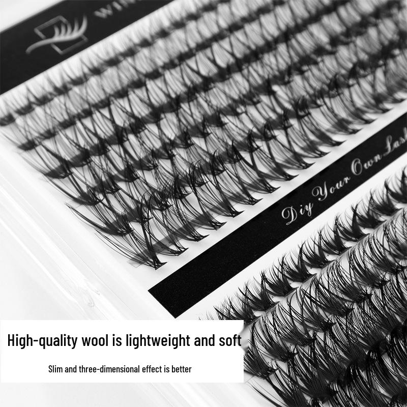 Thick DIY False Eyelashes: Mixed Cluster Lash Pack, High-Capacity Extensions 30D/50D—240 clusters
Thick DIY False Eyelashes: Mixed Cluster Lash Pack, High-Capacity Extensions 30D/50D—240 clusters