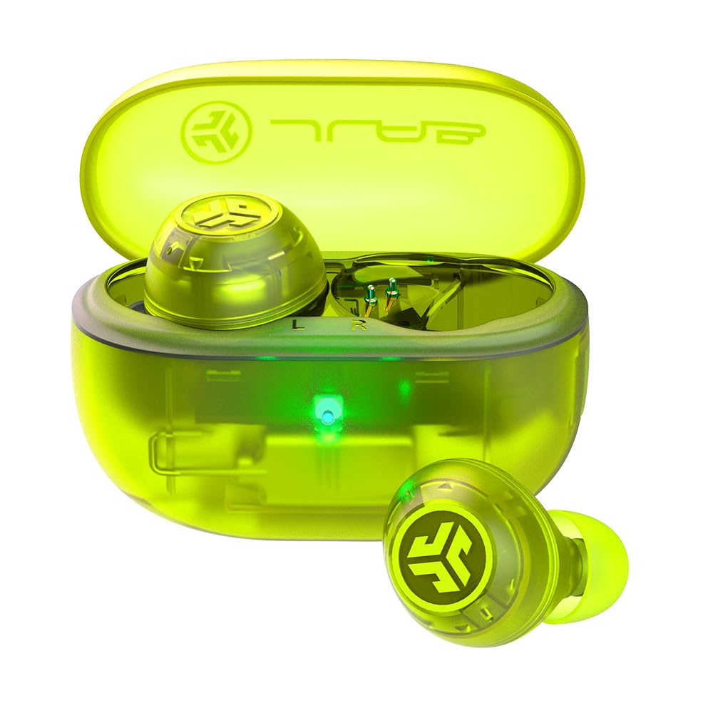 JLab Go Pop ANC Wireless Bluetooth Noise Compact and Clear Skeleton with Up to 24 Hours of Compatible with iPhone and Clear Yellow Earbuds, 5.3
JLab Go Pop ANC Wireless Bluetooth Noise Compact and Clear Skeleton with Up to 24 Hours of Compatible with iPhone and Clear Yellow Earbuds, 5.3