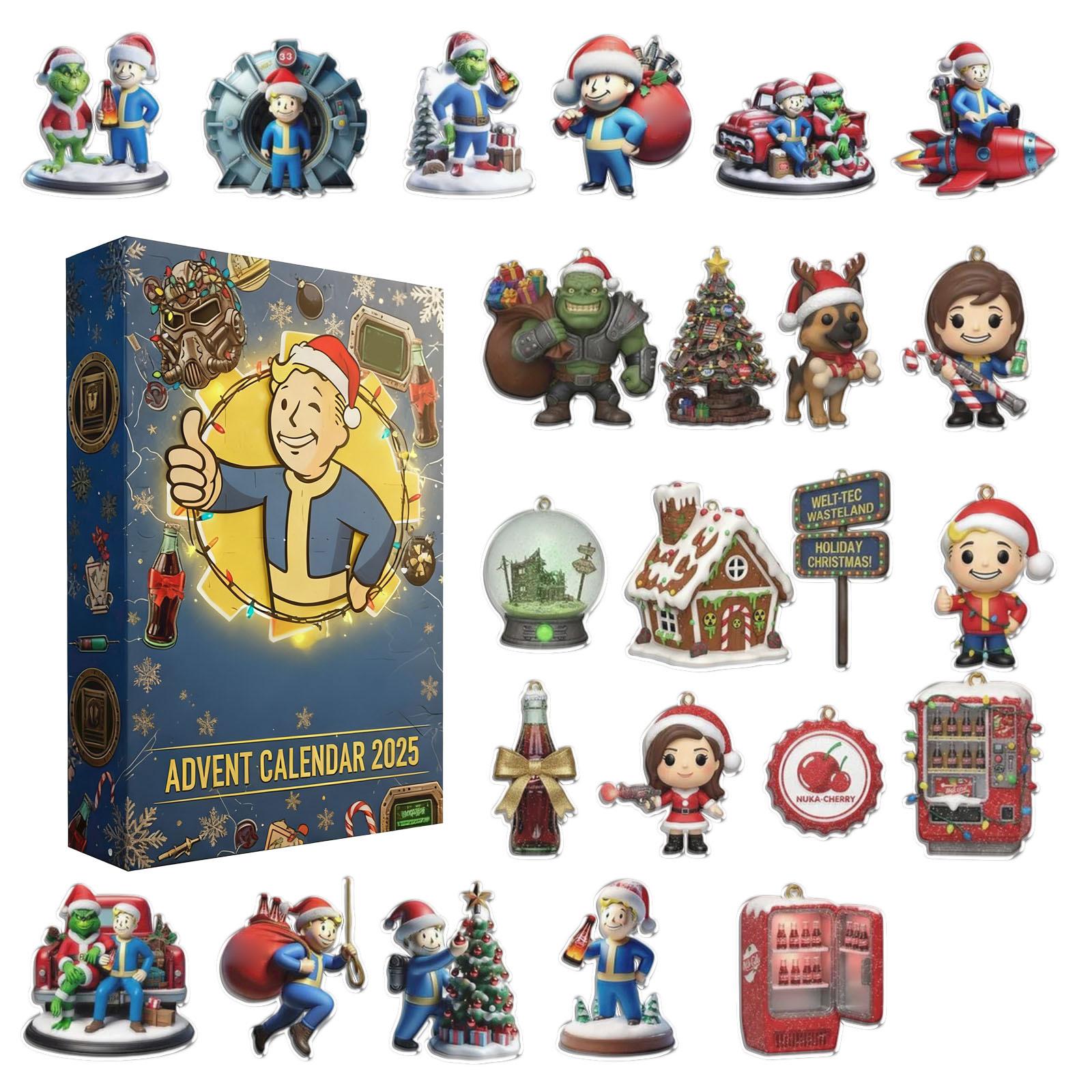 Christmas Advent Calendar, 24-day Advent Calendar Holiday Countdown Collection, Pendant Box Suitable For Christmas Surprise Gifts One Size белый
Christmas Advent Calendar, 24-day Advent Calendar Holiday Countdown Collection, Pendant Box Suitable For Christmas Surprise Gifts One Size белый