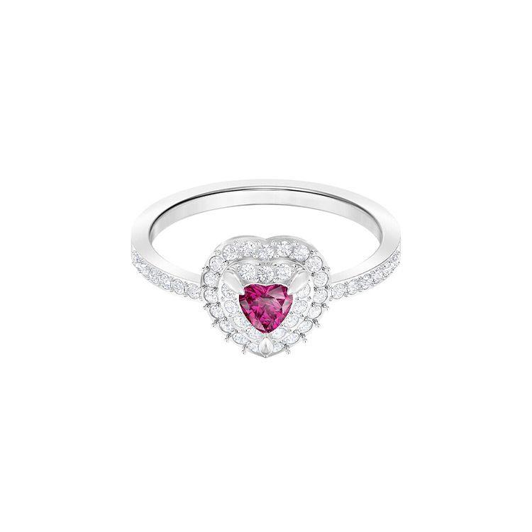 Swarovski One Ring Red Ocean Heart Alloy Ring Women ring 5446300 Box (Random Color),50
Swarovski One Ring Red Ocean Heart Alloy Ring Women ring 5446300 Box (Random Color),50