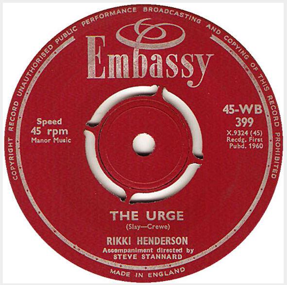 7-дюймовая пластинка RIKKI HENDERSON The Urge Three Steps To Heaven 45WB399 Embassy 1960 UK Pop Б/у
7-дюймовая пластинка RIKKI HENDERSON The Urge Three Steps To Heaven 45WB399 Embassy 1960 UK Pop Б/у