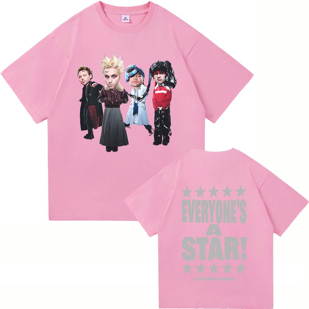 5 Seconds of Summer Футболка Everyones A Star Мода 2025 Альбом ЧоловікиЖінки Одяг Харадзюку Високоякісні Топи Бавовняні Футболки L
5 Seconds of Summer Футболка Everyones A Star Мода 2025 Альбом ЧоловікиЖінки Одяг Харадзюку Високоякісні Топи Бавовняні Футболки L
