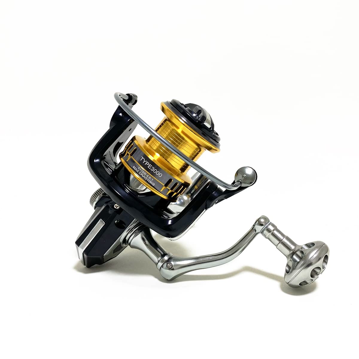 Orlud Fishing Gear Spinning Reel Super Gorildo Compatible with No. 3000-5000 Reel body & Spool No. 3000 Seabass, qb010217a30n0
Orlud Fishing Gear Spinning Reel Super Gorildo Compatible with No. 3000-5000 Reel body & Spool No. 3000 Seabass, qb010217a30n0