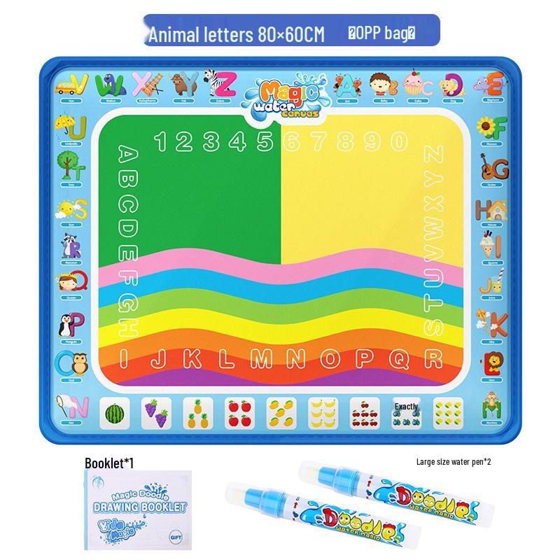 Волшебный коврик для рисования водой - 100×80см Цветной коврик для граффити для детей
Волшебный коврик для рисования водой - 100×80см Цветной коврик для граффити для детей