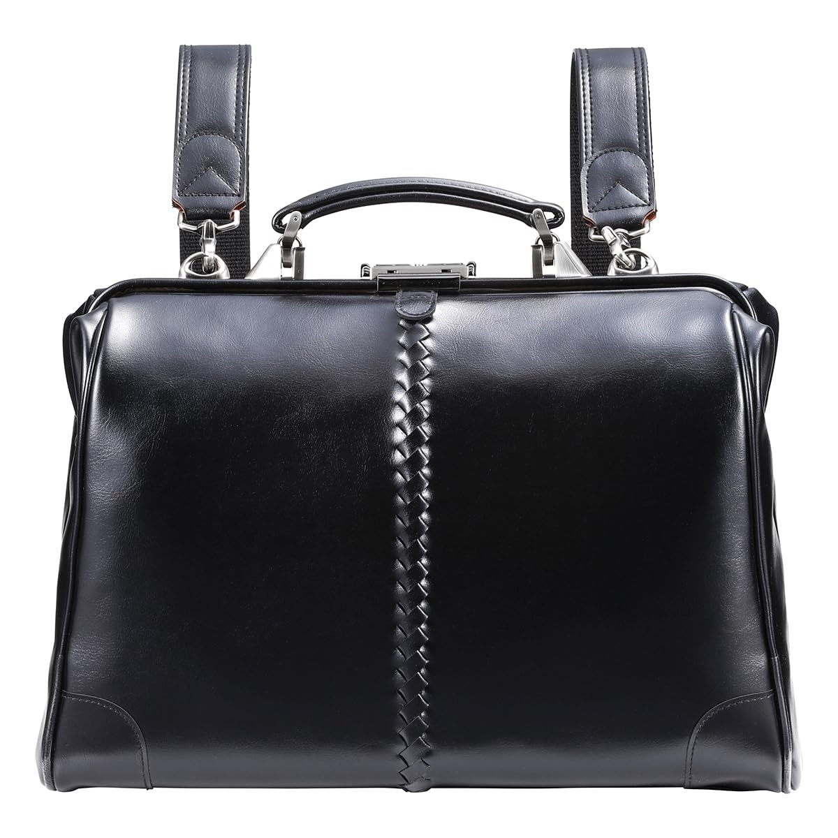 YOUTA LIGHT Dulles Bag, Japanese Synthetic Leather, Horizontal, Small, Black
YOUTA LIGHT Dulles Bag, Japanese Synthetic Leather, Horizontal, Small, Black