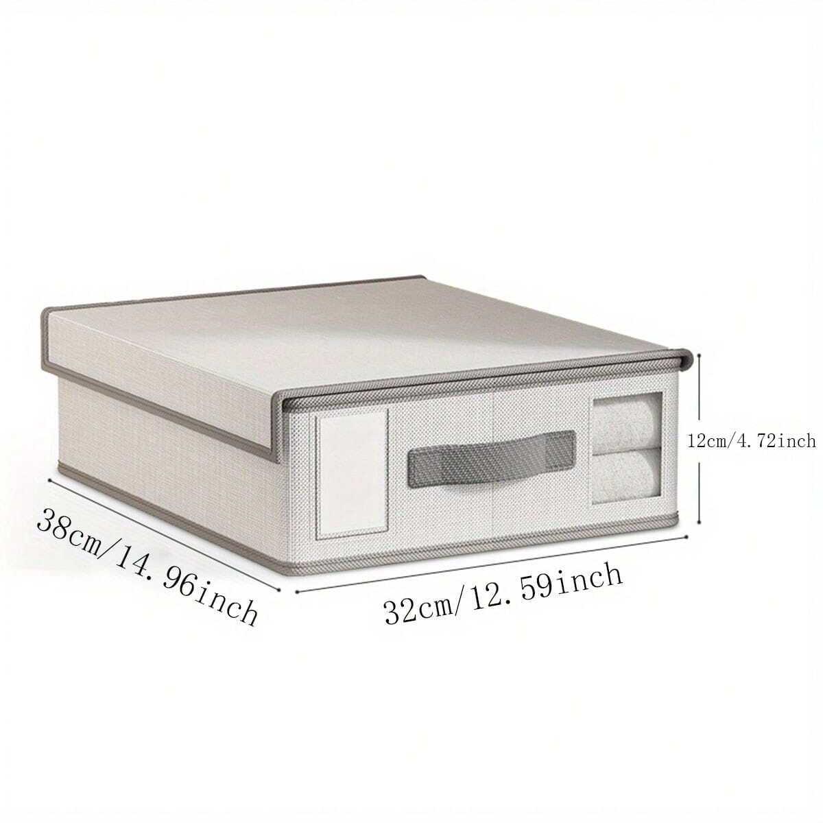 Sheet Set Storage Box Organizer Fabric Folding Window Zipper Blanket Organizer Box Wardrobe Bed Clothes Storage Organizer слонова кістка
Sheet Set Storage Box Organizer Fabric Folding Window Zipper Blanket Organizer Box Wardrobe Bed Clothes Storage Organizer слонова кістка