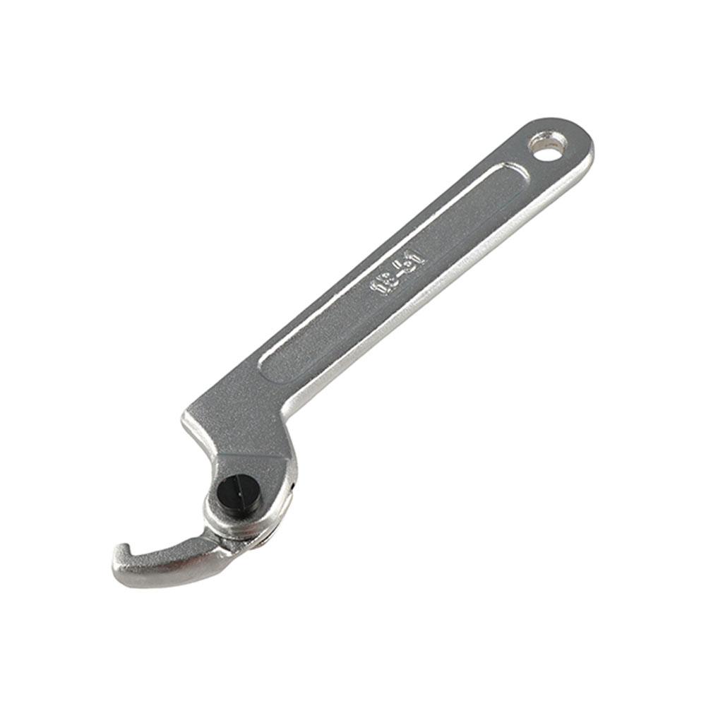 Tool Adjuster Hook Wrench Screw Nuts Adjustable Universal Wrench Crescent Wrench Hand Tool 32-76mm-Round Head
Tool Adjuster Hook Wrench Screw Nuts Adjustable Universal Wrench Crescent Wrench Hand Tool 32-76mm-Round Head