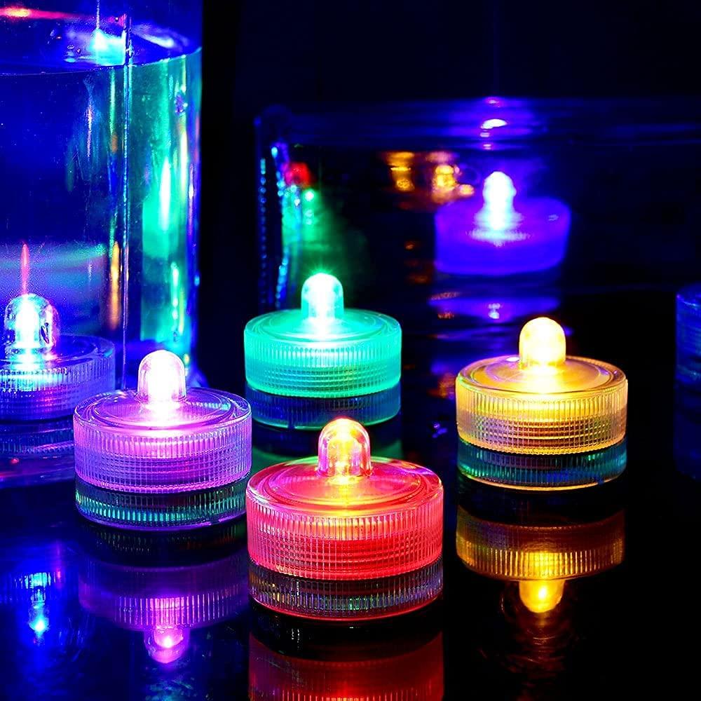 REDGO LED Diving Underwater RGB Fish Underwater Birthday Outdoor LED Set of 12 Lights Light, Light, Glowing, Waterproof, Vase, Fishbowl, Tank,
REDGO LED Diving Underwater RGB Fish Underwater Birthday Outdoor LED Set of 12 Lights Light, Light, Glowing, Waterproof, Vase, Fishbowl, Tank,